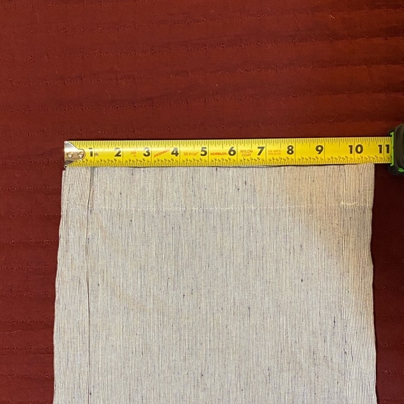 NWT Chico’s Linen Blend Wide-Leg Black/Gray Stripe Pants Size 12R (Chico’s 2R) - Picture 5 of 13